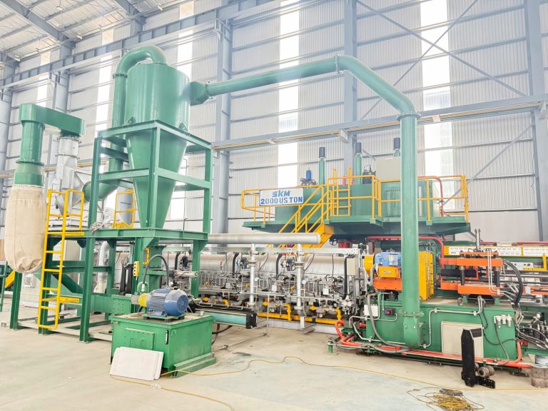 DÂY CHUYỀN ĐÙN NHÔM 2000 US TON
