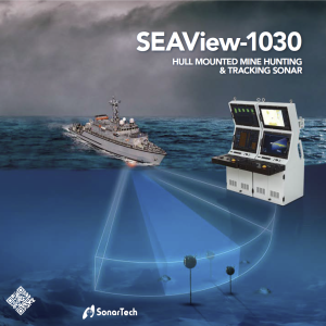 HỆ THỐNG SONAR GẮN ĐÁY MŨI TÀU TÌM KIẾM VÀ PHÁT HIỆN MÌN, THỦY LÔI - SEAView-1030